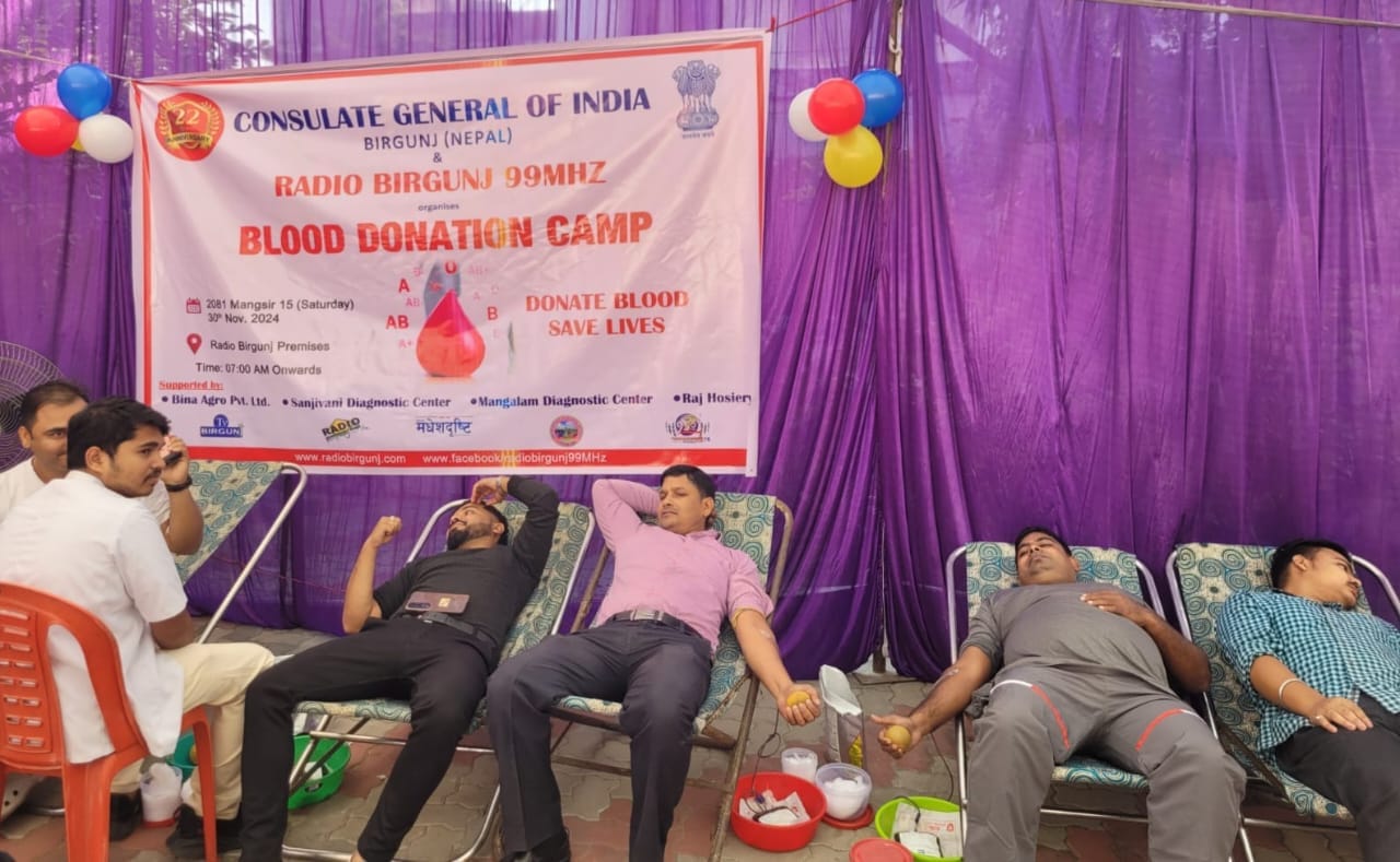 Blood Donation by Consulate