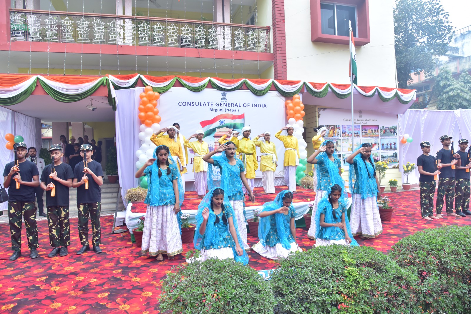Republic Day celebrations at Consulate General of India, Birgunj (Nepal)
