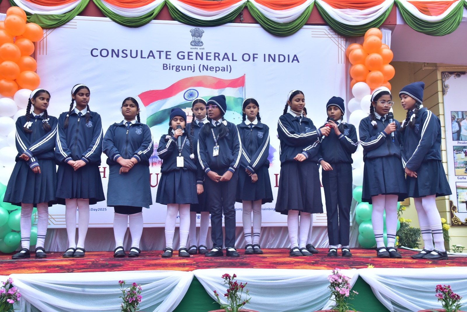 Republic Day celebrations at Consulate General of India, Birgunj (Nepal)