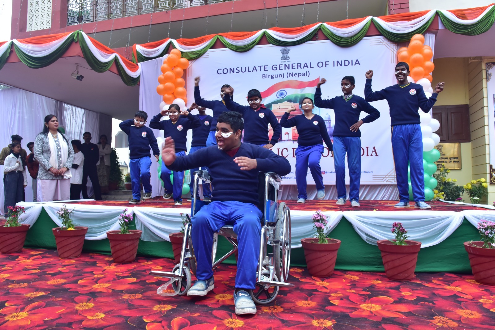 Republic Day celebrations at Consulate General of India, Birgunj (Nepal)