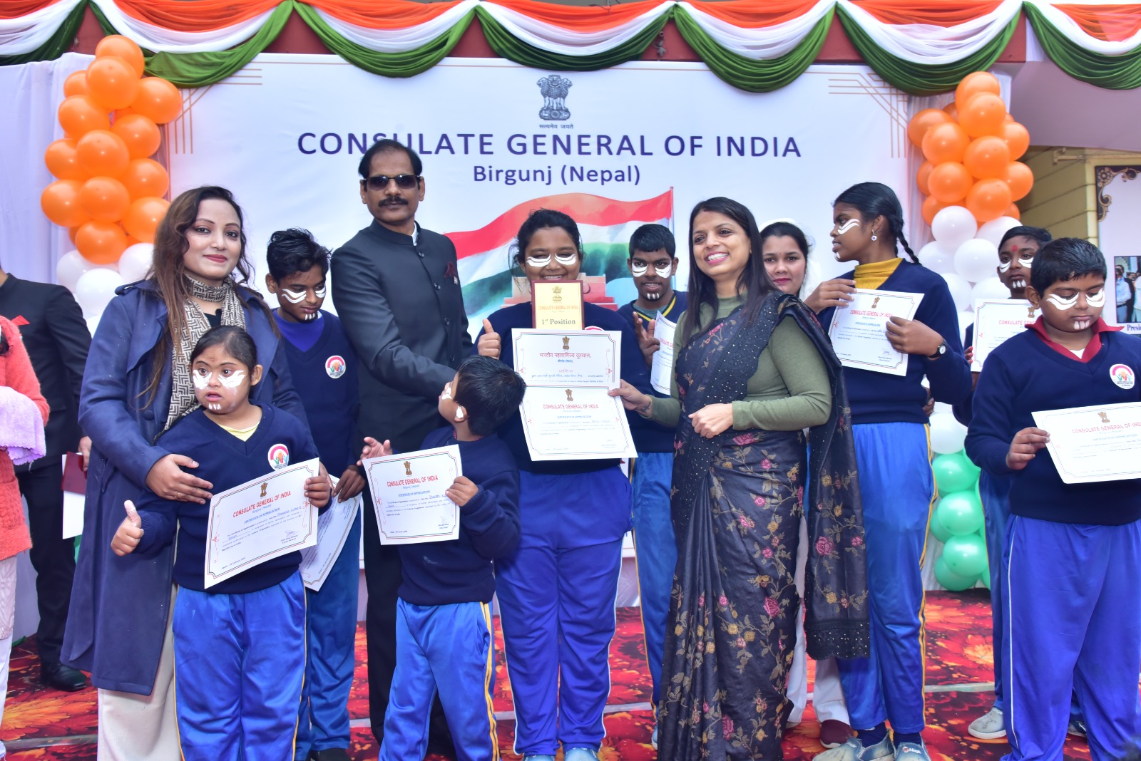 Republic Day celebrations at Consulate General of India, Birgunj (Nepal)
