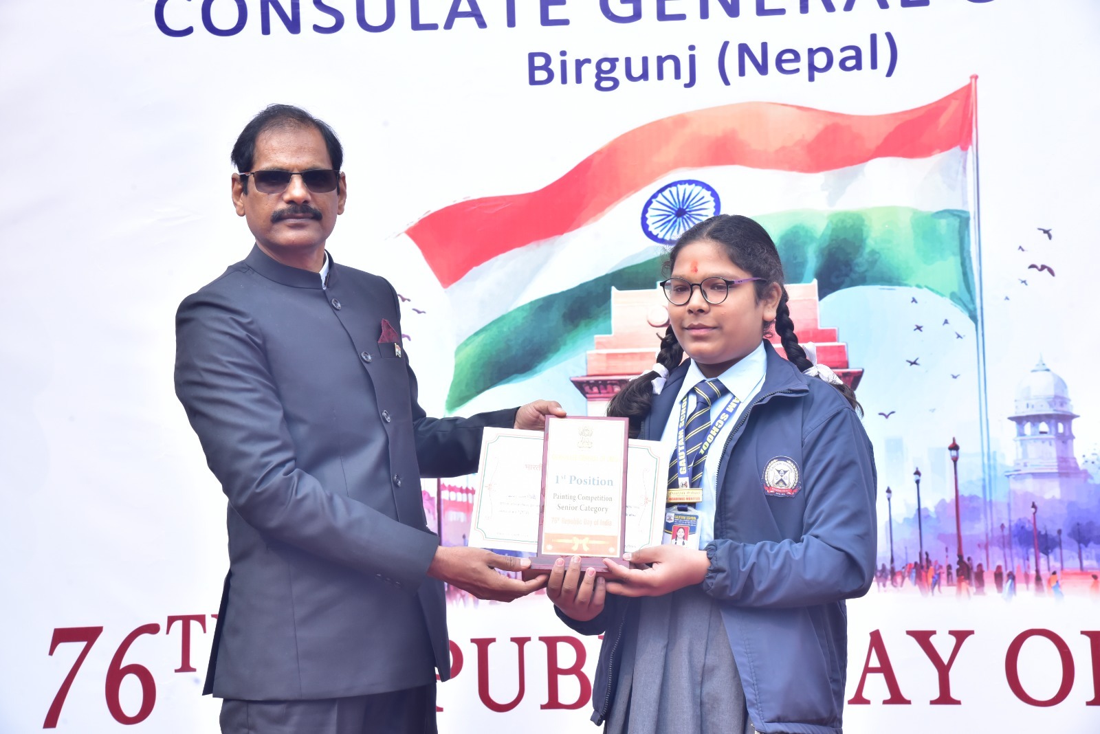Republic Day celebrations at Consulate General of India, Birgunj (Nepal)