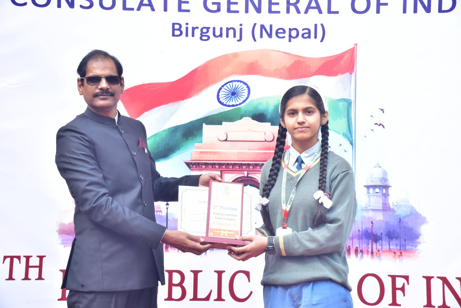 Republic Day celebrations at Consulate General of India, Birgunj (Nepal)