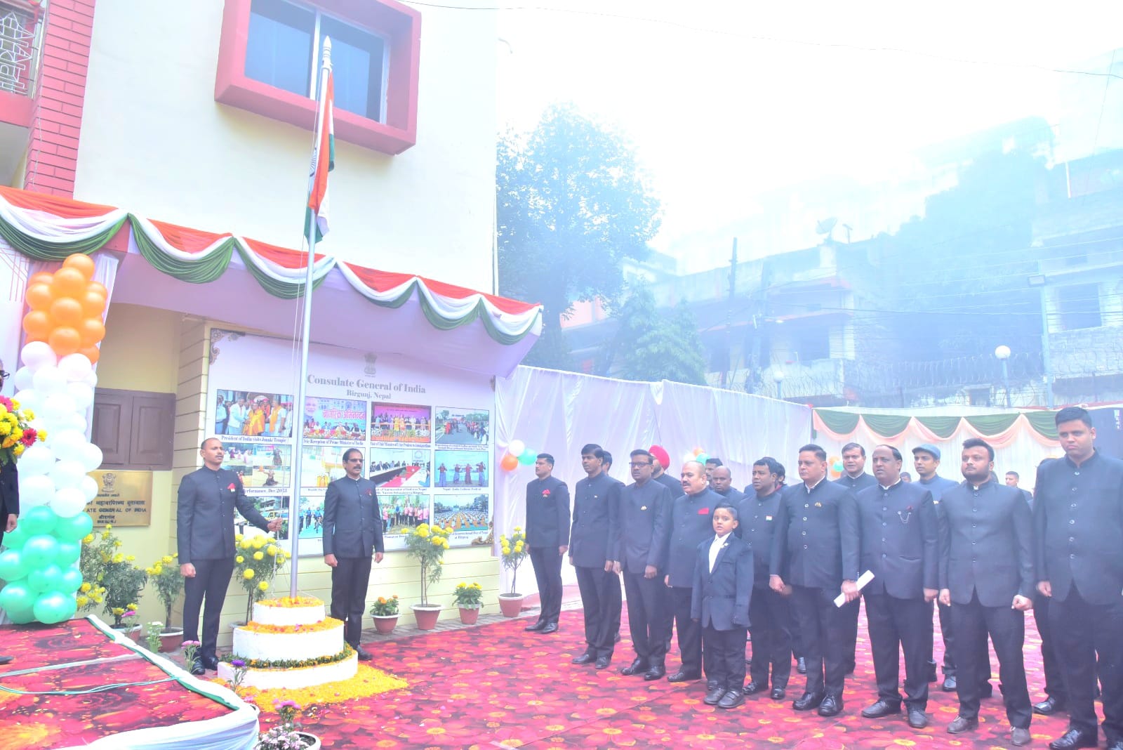 Republic Day celebrations at Consulate General of India, Birgunj (Nepal)