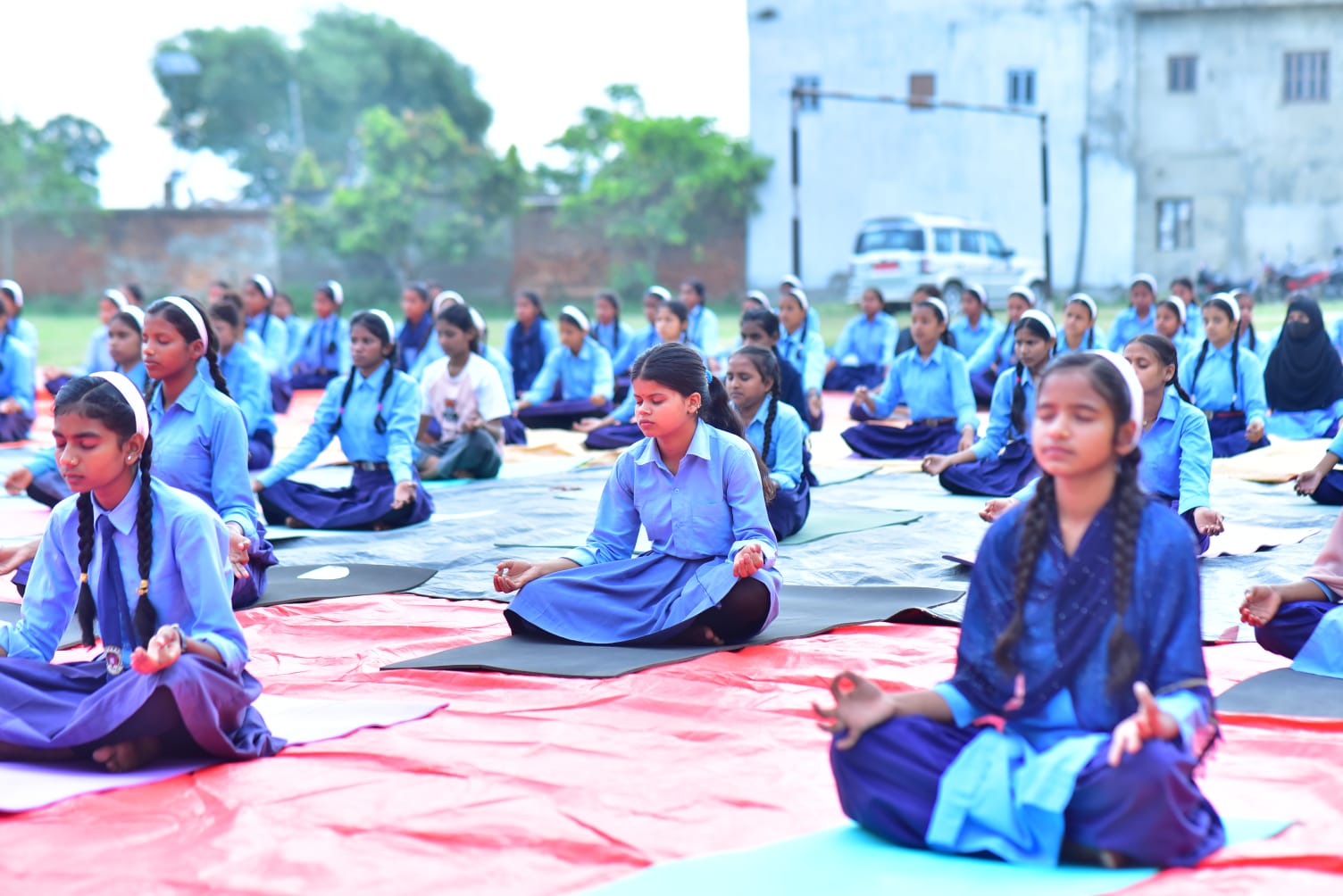 Curtain Raiser event to mark the countdown to the International Day of Yoga