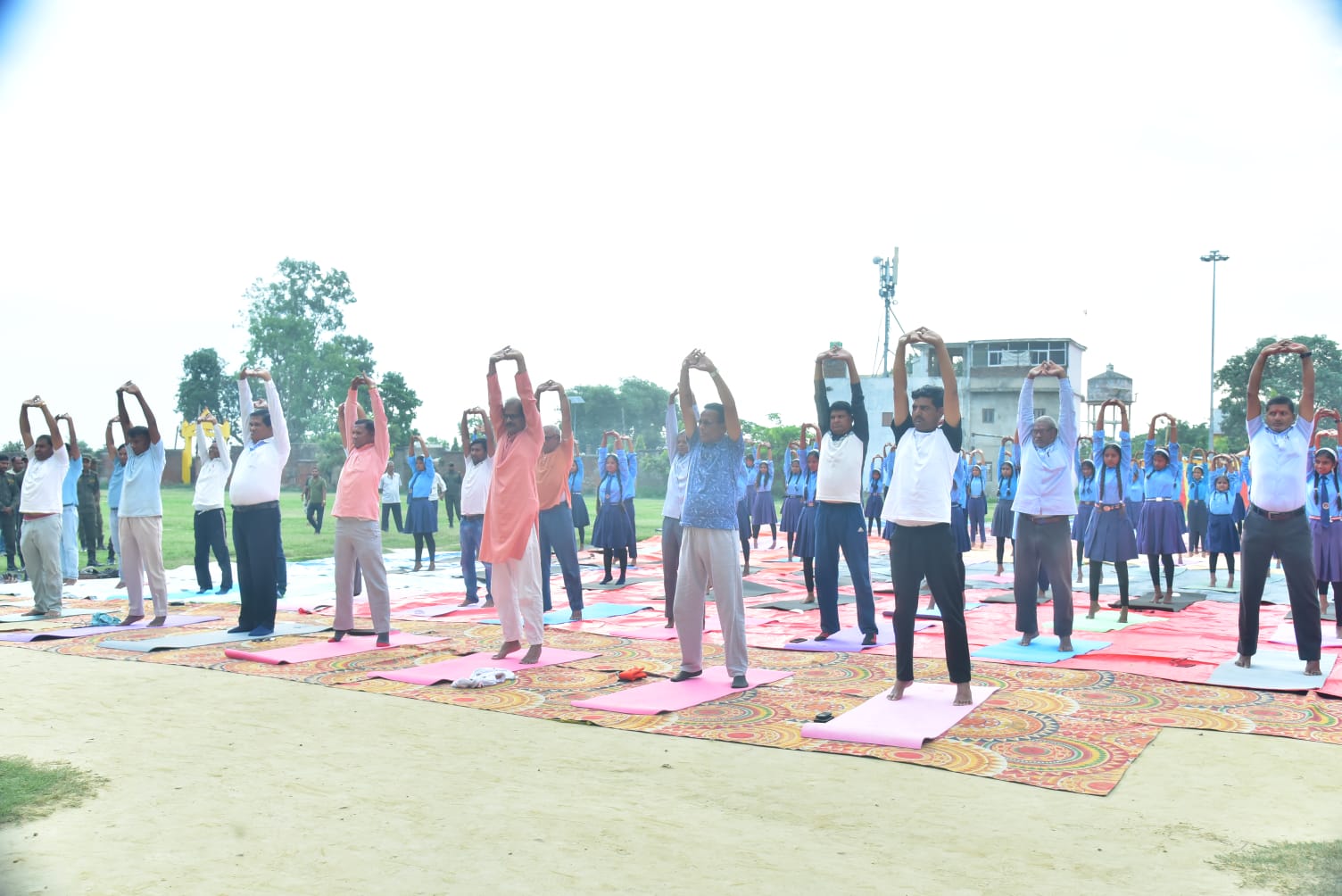 Curtain Raiser event to mark the countdown to the International Day of Yoga