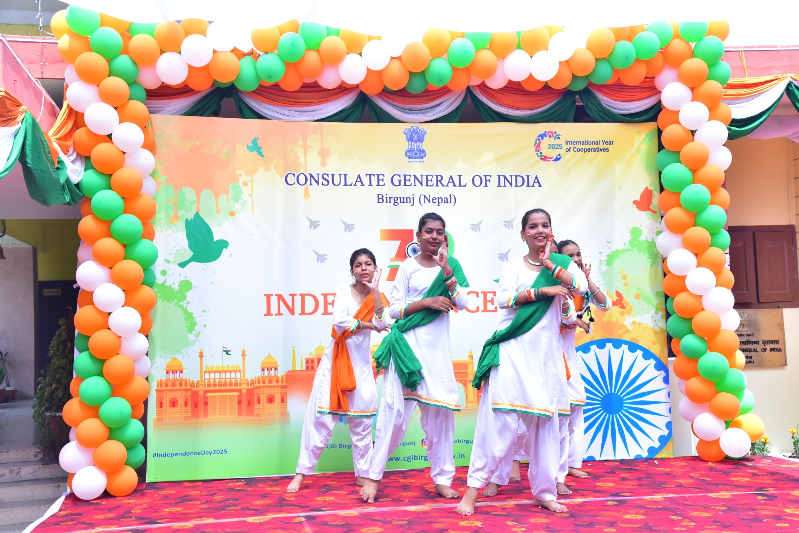 Celebrations of 79th Independence Day of India at CGI, Birgunj
