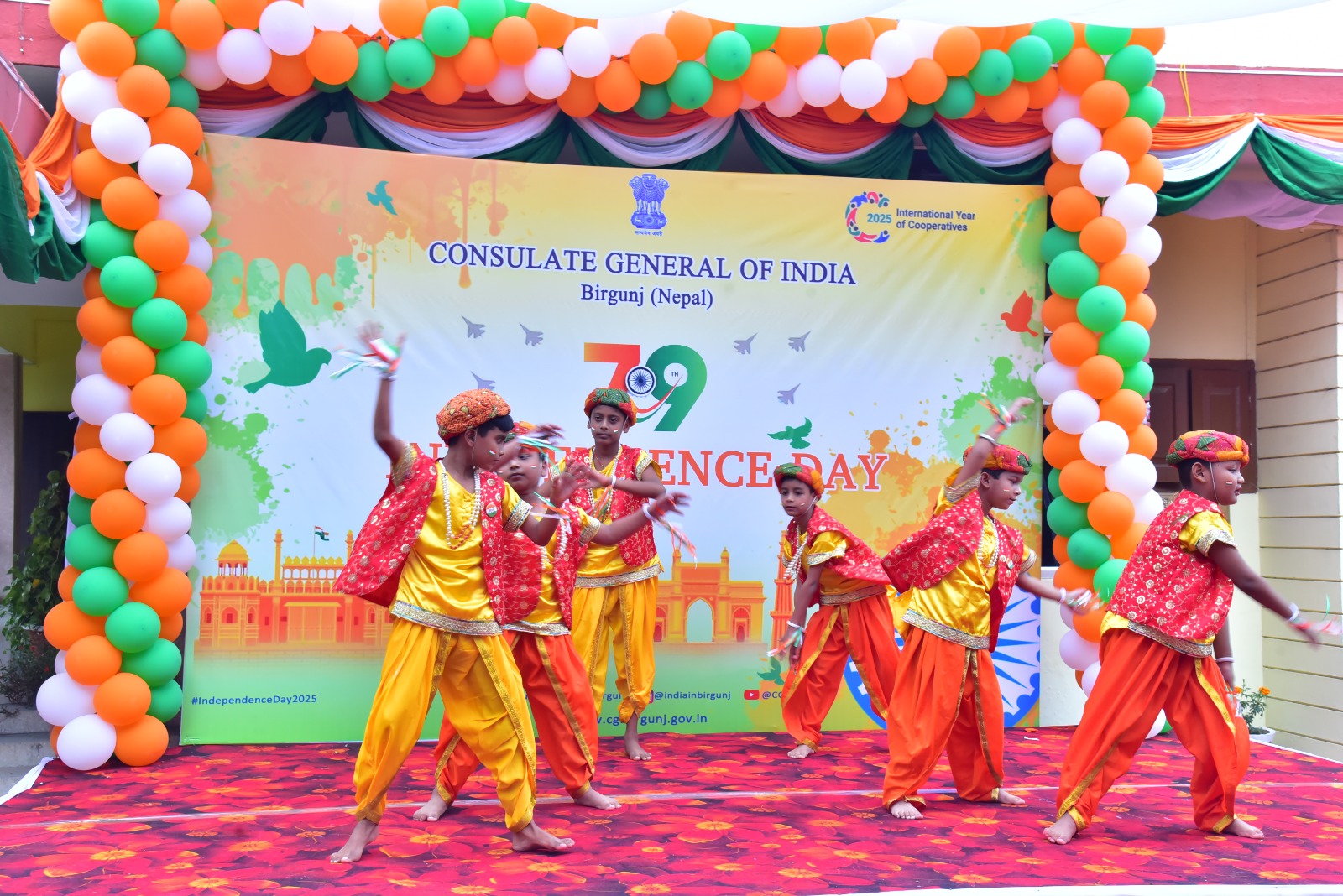 Celebrations of 79th Independence Day of India at CGI, Birgunj