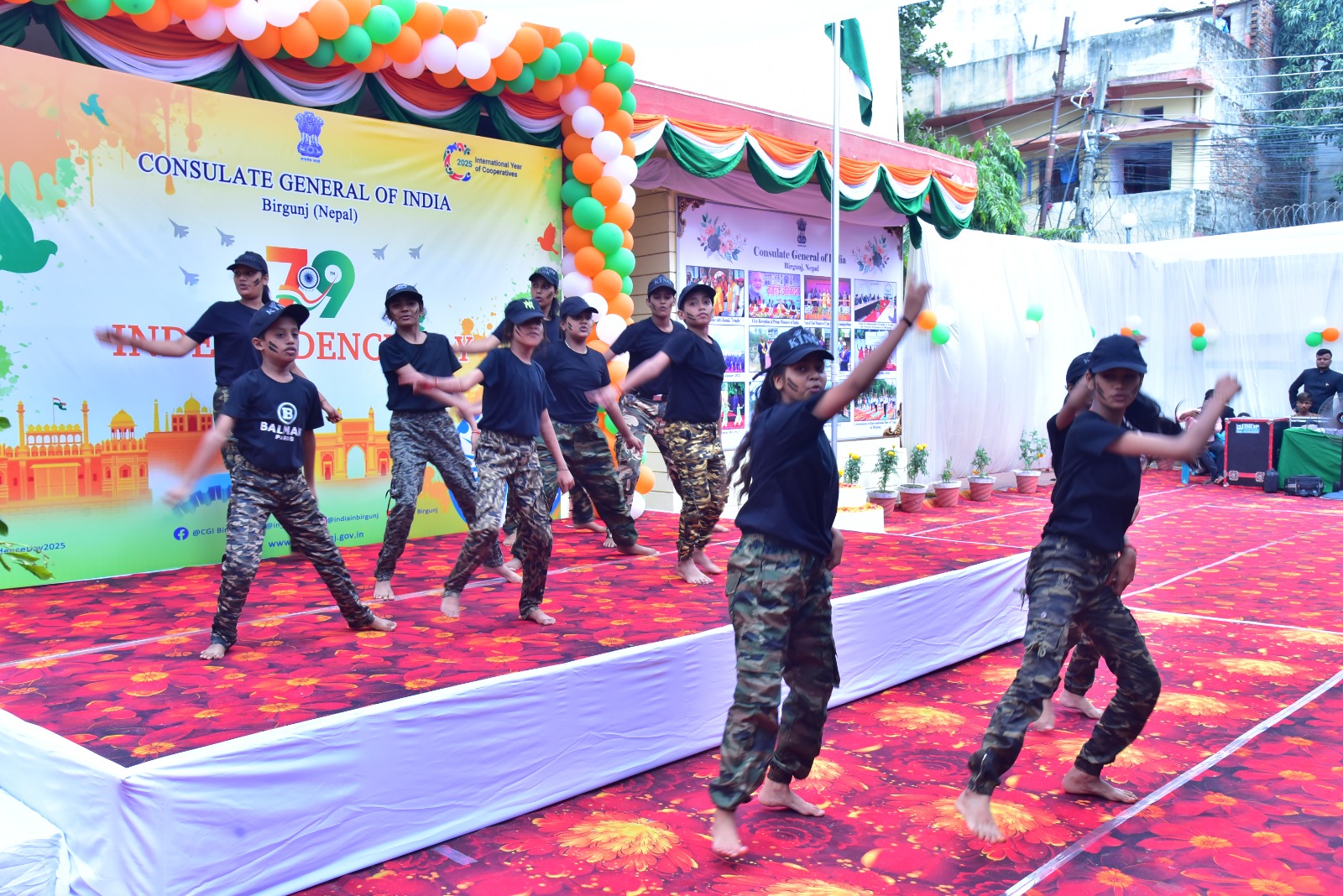 Celebrations of 79th Independence Day of India at CGI, Birgunj