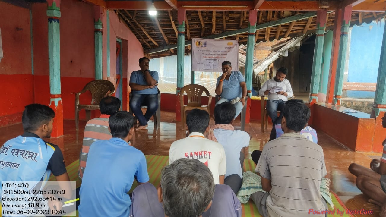Agriculture improvement Training Session on Solar based
irrigation through sustainable irrigation systems program
in Bhormal Sankul, Nashik, Maharashtra